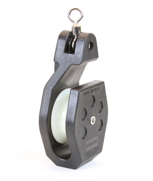 F005 - Open Block Pulley with Swivel
