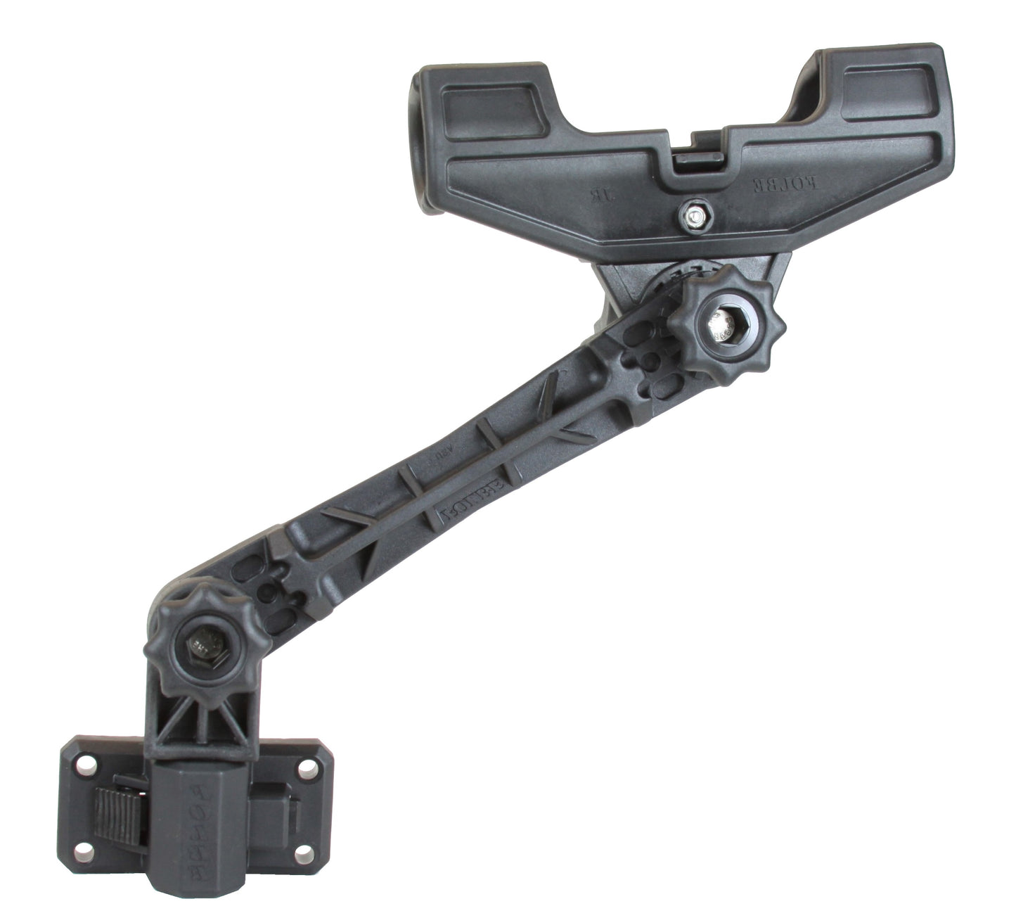 F089 - JR Advantage Adjustable Extended Rod Holder with Side Mount