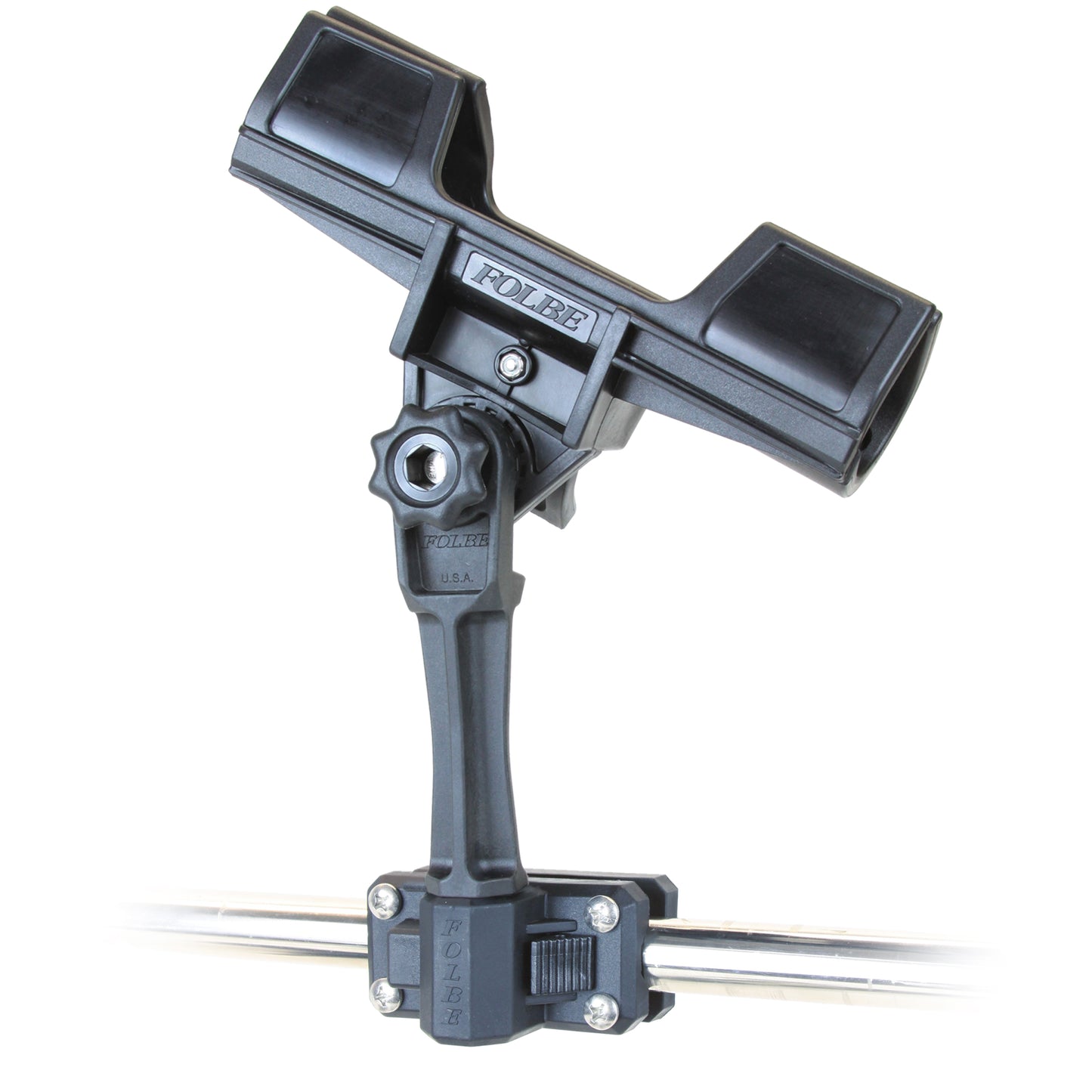 F096 - Advantage Extended Rail Mounted Rod Holder (Fits 3/4"-1" Rails)