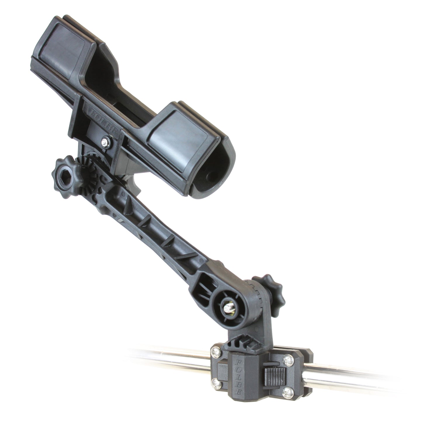 F097 - Advantage Adjustable Extended Rail Mounted Rod Holder (Fits 3/4" - 1" Rails)