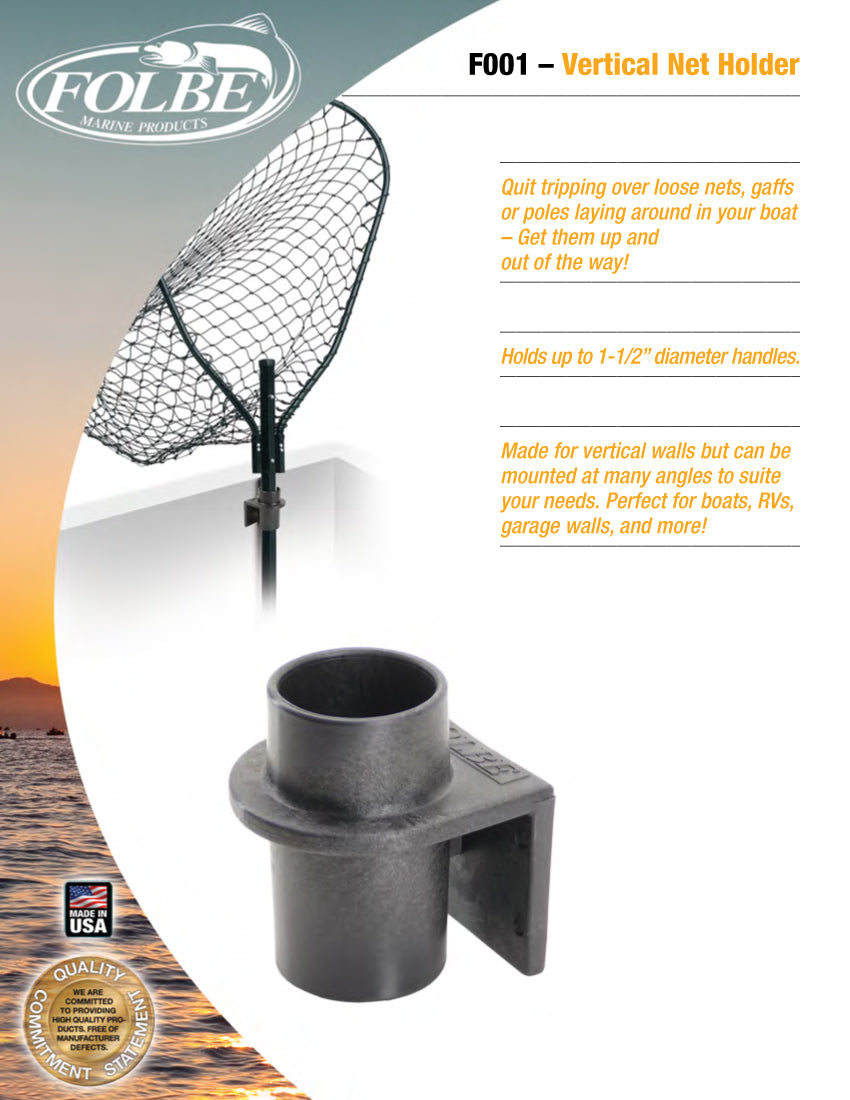 F001 - Net & Gaff Holder